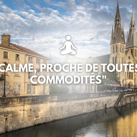 Soleil D'Ete - Netflix & Wifi - Balcon - Climatisation - Parking Gratuit - Check-In 24H24 - Emplacement Velos - Goodmarning Châlons-en-Champagne 외부 사진