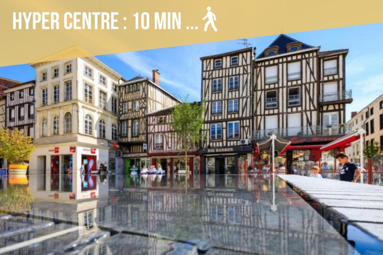Soleil D'Ete - Netflix & Wifi - Balcon - Climatisation - Parking Gratuit - Check-In 24H24 - Emplacement Velos - Goodmarning Châlons-en-Champagne 외부 사진