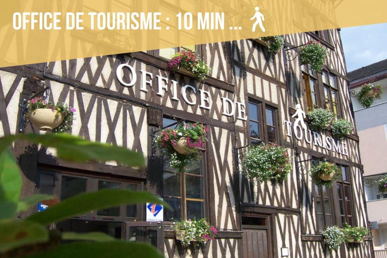Soleil D'Ete - Netflix & Wifi - Balcon - Climatisation - Parking Gratuit - Check-In 24H24 - Emplacement Velos - Goodmarning Châlons-en-Champagne 외부 사진